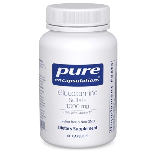 Pure Encapsulations Glucosamine Sulfate 1,000 mg | Supplement for Joint Support and Mobility, Cartilage Health, and Connective Tissue* | 60 Capsules
