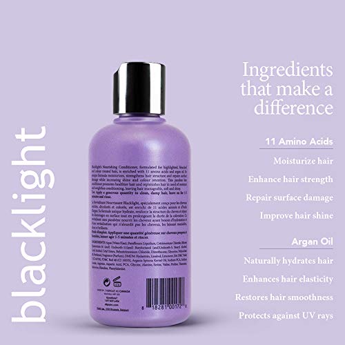 Oligo Blacklight Nourishing Conditioner 8.5 Fl Oz - Paraben-Free Moisturizing & Vegan