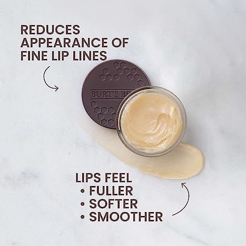 Burt's Bees Ultra Conditioning Moisturizing Lip Balm, Lip Moisturizer Rich in Oils & Overnight Intensive Lip Treatment, 0.25 oz - Moisturizing, Restorative, Reduces Fine Lines, Vitamin E