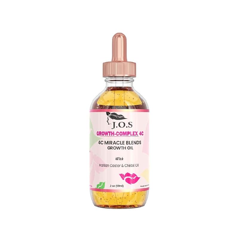 Kids Hair & Scalp Oil - Moisturizing Chebe & Haitian Castor Oil Blend for Curly & Coily Hair - 2 fl oz
