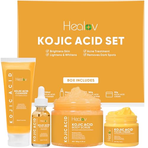 MONIER Brightening Lemon Turmeric Kojic Acid Soap Bars - with Collagen, Turmeric, Coconut Oil, Vitamin C, Vitamin E - Moisturizing & Nourishing - Original Japanese Complex (2 Soap Bars + Storage Net)