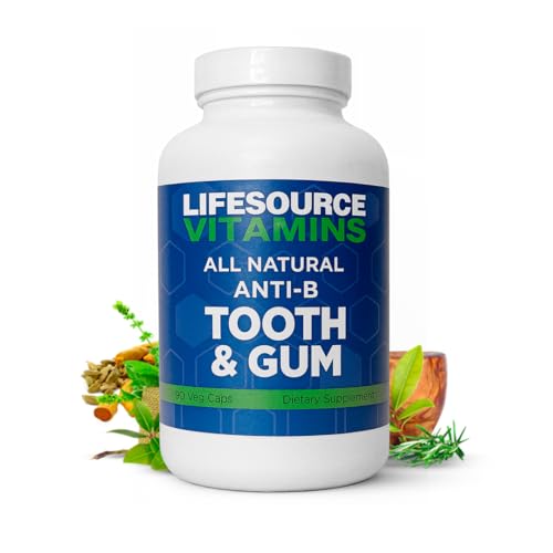 Tooth & Gum Support - Natural Botanical Formula - 90 Capsules