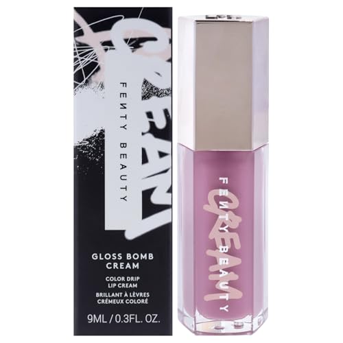 Lip Gloss with High Shine and Rich Color - Mauve Drip Lip Cream - 0.3 oz
