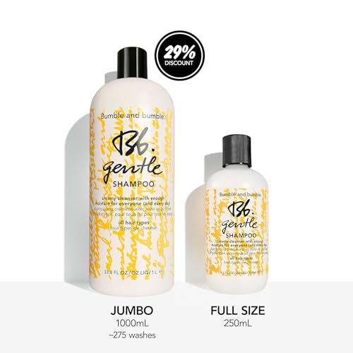 8.5 Fl Oz Moisturizing Shampoo for Normal to Dry Curly Wavy Straight Hair - Hydrating & Shine-Enhancing