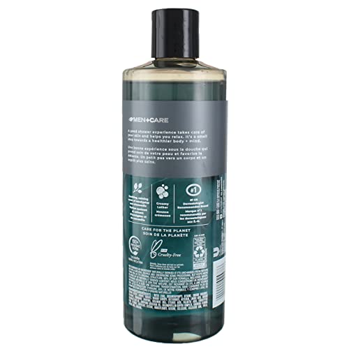 DOVE MEN + CARE Body Wash Eucalyptus + Cedar Oil to Rebuild Skin in the Shower with Plant-Based Cleansers and Moisturizers 18 oz