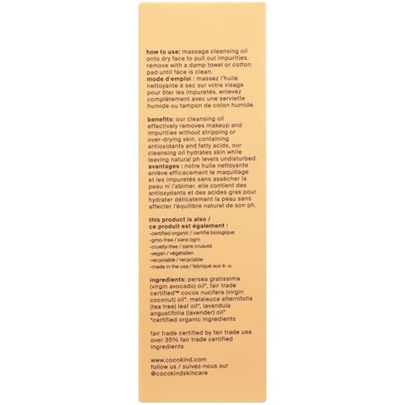 Cocokind Organic Facial Cleansing Oil