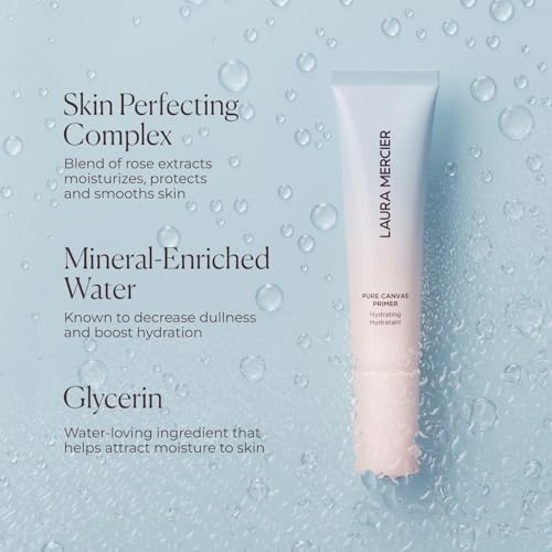 Laura Mercier Hydrating Pure Canvas Primer Travel Size - 16 Hour Makeup & Skin Hydration
