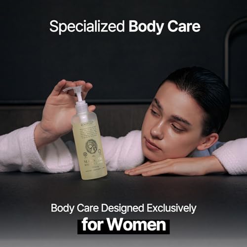 Manantio Women¡¯s Vegan Body Cleanser, Premium Body Wash for Smooth Texture, Firmness & Hydration, Improves Skin Elasticity and Moisture Balance, 300ml / 10.14 fl oz