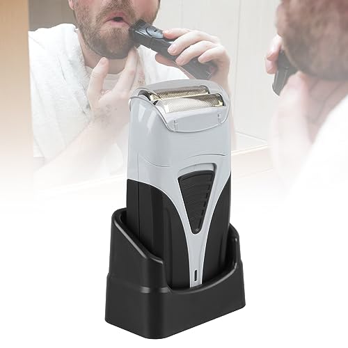 Men Reciprocating Electric Reciprocating Cordless Precision Beard Trimmer, Electric for Travel Case