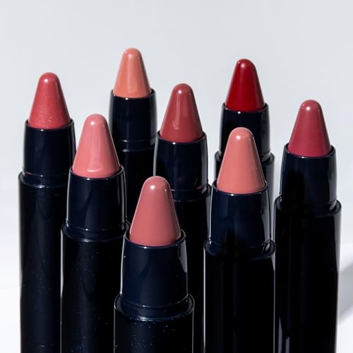 Unplugged Lip Crayon - Moisturizing Medium Coverage Lipstick with Shine - Medium Shade, Hydrating Formula - Lune+Aster Powerlips Quickstick