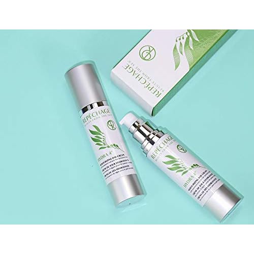 Repechage Hydra 4 Daily Moisturizer Face Cream for Dry or Sensitive Skin ? Light Facial Moisturizer with Retinol, Lactic & Hyaluronic Acid, Vit. E & C ? Soothes, Hydrates, Protects (50 mL / 1.7 fl oz)