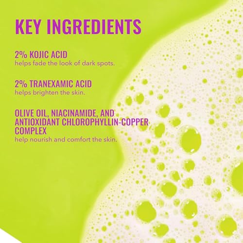 Good Molecules Brightening & Dark Spots Bar Pack 6 ? 85 g / 3 oz Each | Soap Free Face & Body Cleansing Bar with Tranexamic Acid, Kojic Acid & Niacinamide