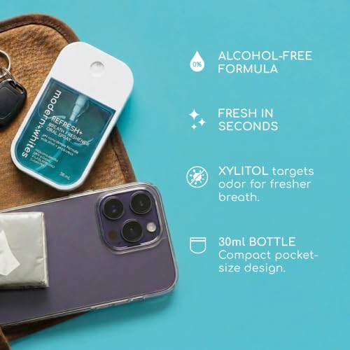 Modern Whites Alcohol-Free Mint Mouthwash & Oral Spray Pack – Travel & Daily Use