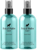 Pete & Pedro Salt Natural Sea Salt Spray 8.5 oz Pack of 2 - Adds Volume & Texture
