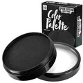 Spooktacular Creations Halloween Makeup Face Body Paint Waterproof Foundation Cream Cake Tub, Halloween Party Cosplay Clown Sfx Costume and Dress Up Makeup for Adult(1 Oz, Black)
