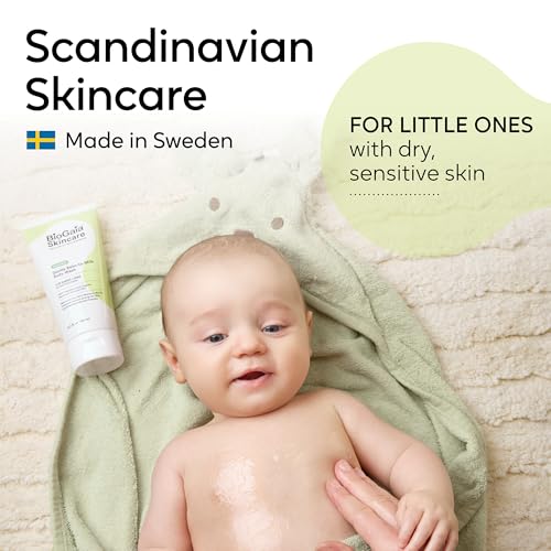 Gentle Balm-to-Milk Body Wash for Sensitive Skin - Organic Oil-Based Cleanser, Microbiome-Friendly, Fragrance-Free