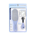 Aerosoles Double-Sided Foot File with Foot Scraper - Stainless Steel Pedicure Tool for Soft, Smooth Feet