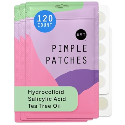 Pixie Cup Dot Hydrocolloid Blemish Patches for Face ? Invisible Skin-Covering Stickers with Tea Tree Oil & Vitamin C ? Ultra-Thin Cosmetic Patches for Visible Blemishes (10 mm, 120 ct)