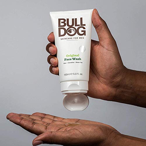 Bulldog Skincare and Grooming For Men Original Face Wash, Pack of 2, 5 Ounce