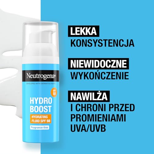 Neutrogena Hydro Boost SPF50 Hydrating Face Fluid with Hyaluronic Acid 50ml
