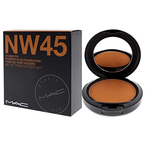 MAC Studio Fix Powder Plus Foundation, NW45, 0.52 Fl Oz (Pack of 1) (MACM51048)