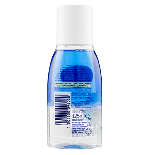 NIVEA Double Action Eye Makeup Remover 4-Pack - Waterproof & Sensitive Skin