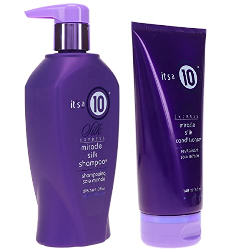 It's a 10 Silk Express Miracle Silk Shampoo & Conditioner Set – Smoothing Hair Care Duo