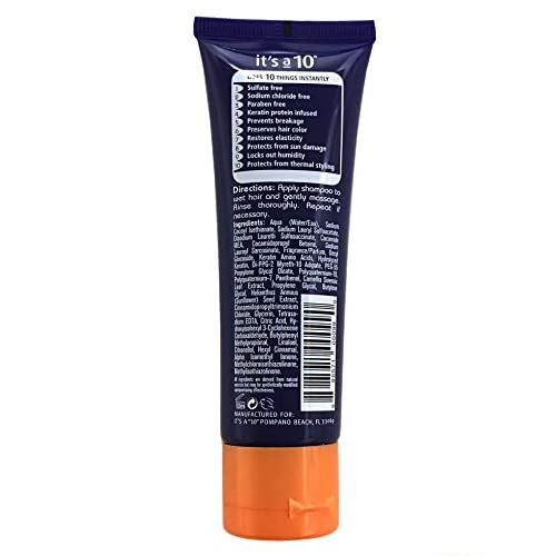 Its A 10 Miracle Shampoo Plus Keratin Unisex 2 oz