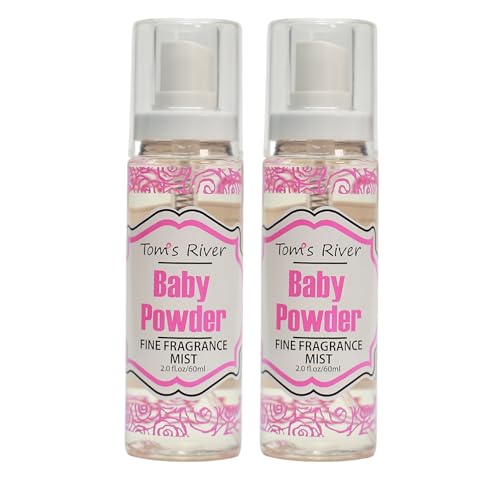 Unisex Baby Powder Scent Fragrance Mist - Long-Lasting 2 oz