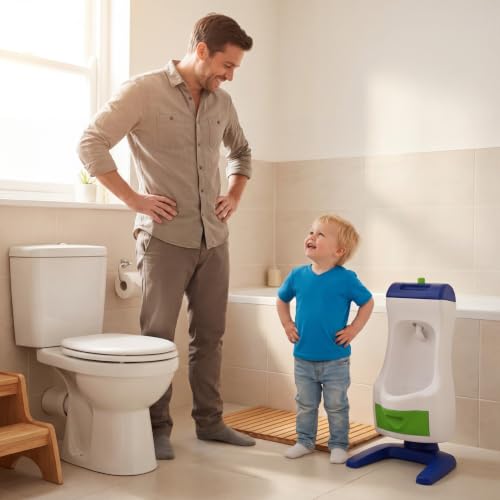 Toddler Urinal with Leak-Proof Reservoir & Splash Shield - Potty Training