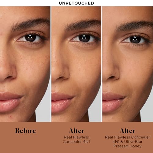 Laura Mercier Ultra-Blur Talc-Free Waterproof Translucent Pressed Setting Powder, 16HR Weightless Wear and Shine Control, Hyaluronic Acid Infused for 24HR Hydration, Natural Finish, Includes Puff