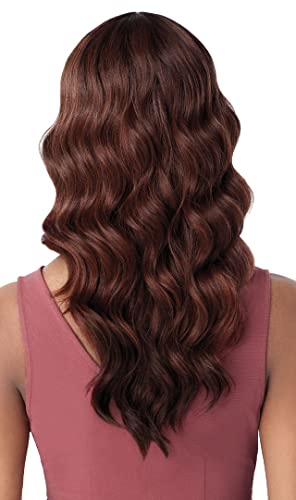Wigpop Synthetic Wavy Medium Long Wig - Layered, Heat-Resistant Fiber
