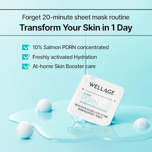Hyper PDRN One-Day Skin Care Kit - 7 Salmon DNA Ampoules & Capsules - Vari of Hyper PDRN