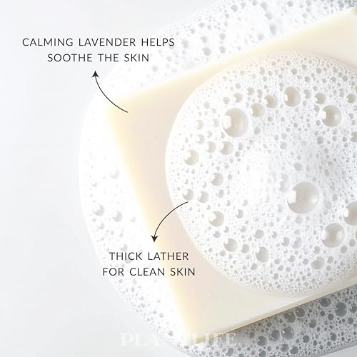 Plantlife Lavender 6-pack Bar Soap - Moisturizing and Soothing Soap for Your Skin - Hand Crafted Using Plant-Based Ingredients - Made in California 4oz Bar