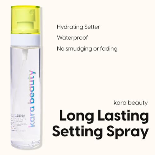 Kara Beauty Essentials Long Lasting Setting Spray - Hydrating Primer and One Size for Makeup - Infused with Lavender Water & Irish Sea Moss - Makeup Setting Spray for All-Day Freshness