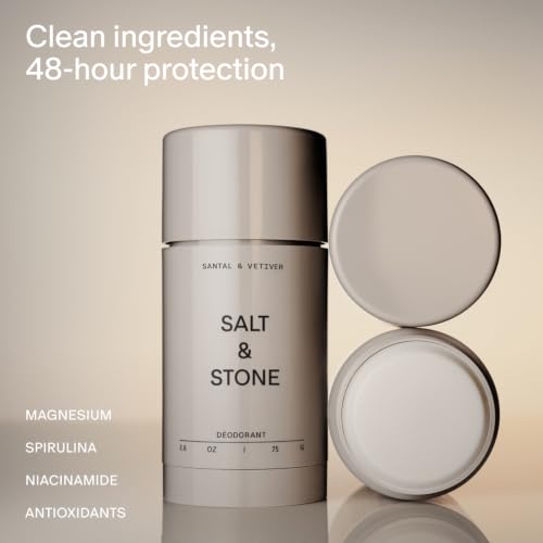 Salt & Stone Signature Duo Deodorant & Body Mist Santal & Vetiver - Unisex
