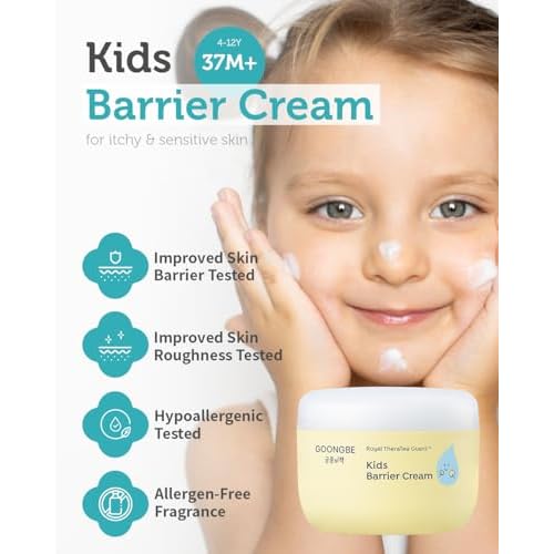 GOONGBE Kids' Bubble Facial Cleanser + Kids' Barrier Cream Bundle