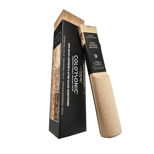L'Oreal Paris Colorsonic Permanent Hair Dye Cartridge - Light Natural Blonde (Variation 9)
