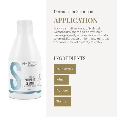 Gentle Sensitive Scalp Shampoo with Witch Hazel and Mint - Paraben-Free, 300ml