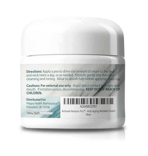 Ageless Skin Activate Restore Pro Anti-Aging Face & Eye Cream with Collagen & Ceramides