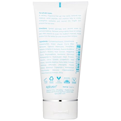 Epicuren Discovery Crystal Clear Eye Makeup Remover, 2.5 oz.