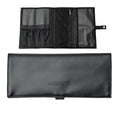 Travel-Ready Makeup Brush Organizer Bag Black - Multi - Zone 9.25 in ¡¿ 16.2 in PU Leather Cosmetic Case, Makeup Brush Holder, Makeup Brush Case