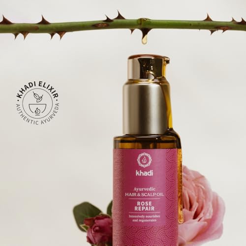 Rose Repair Hair Oil for Damaged, Dry & Split Ends - Natural & Vegan, 1.69 fl oz