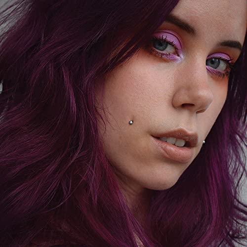 MANIC PANIC Classic Fuschia Shock Semi Permanent Hair Color - Dark Pink Hair Dye for Women & Men That Lasts 4-6 Weeks - Vegan, Ammonia & Cruelty-Free - Create & Mix Custom Shades (2 Pack)