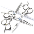 6-Inch Japanese Hair Scissors Set - 440C Stainless Steel, Razor Edge, 3 Pieces with Gift Bag - Variation of THIS listing