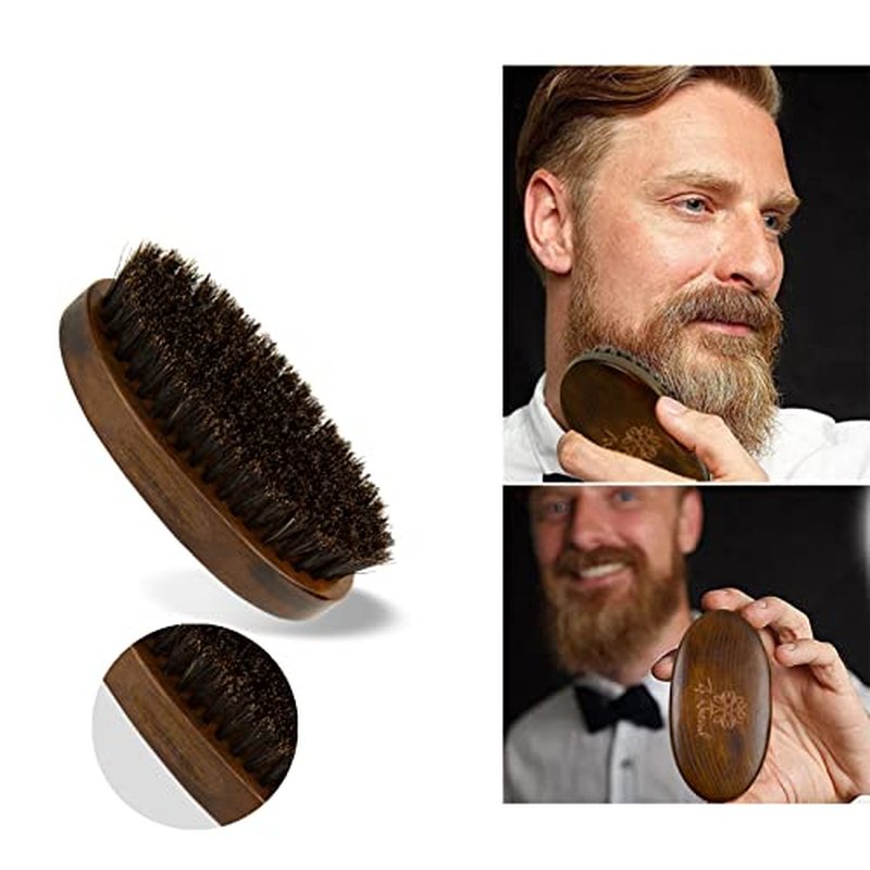 Beard Grooming Kit For Men - European Vintage Style w/Beard Comb, Beard Brush, Beard Bar - Focusing On Men's Beard Care, Mastering The Beards Of Men All Over The World