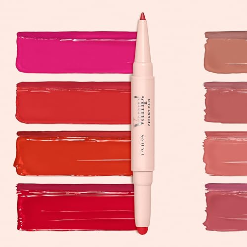 Lipstick and Lip Pencil Duo - Long Lasting No-Transfer, Highly Pigmented - Vintage Rose