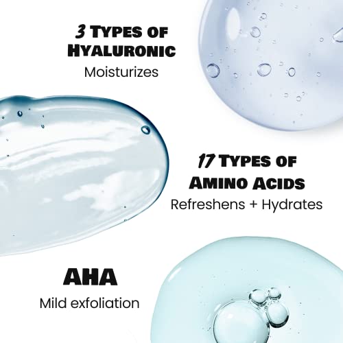 Hydrating Face Sheet Masks with Hyaluronic Acid - 30 Sheets