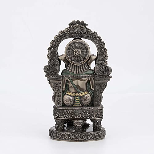 Veronese Design Lord Ganesha Sitting Statue | Hindu Elephant God Decor