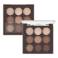 Nude Eyeshadow Palette-9 Colors, Blendable Matte and Shimmers Pigmented Eye Shadow Powder, Multiuse Makeup Pallet, Easy to Use